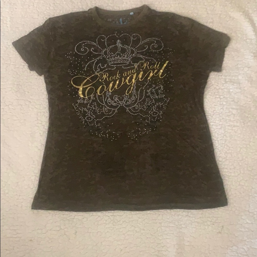 Short Sleeve Burned Out T-shirt